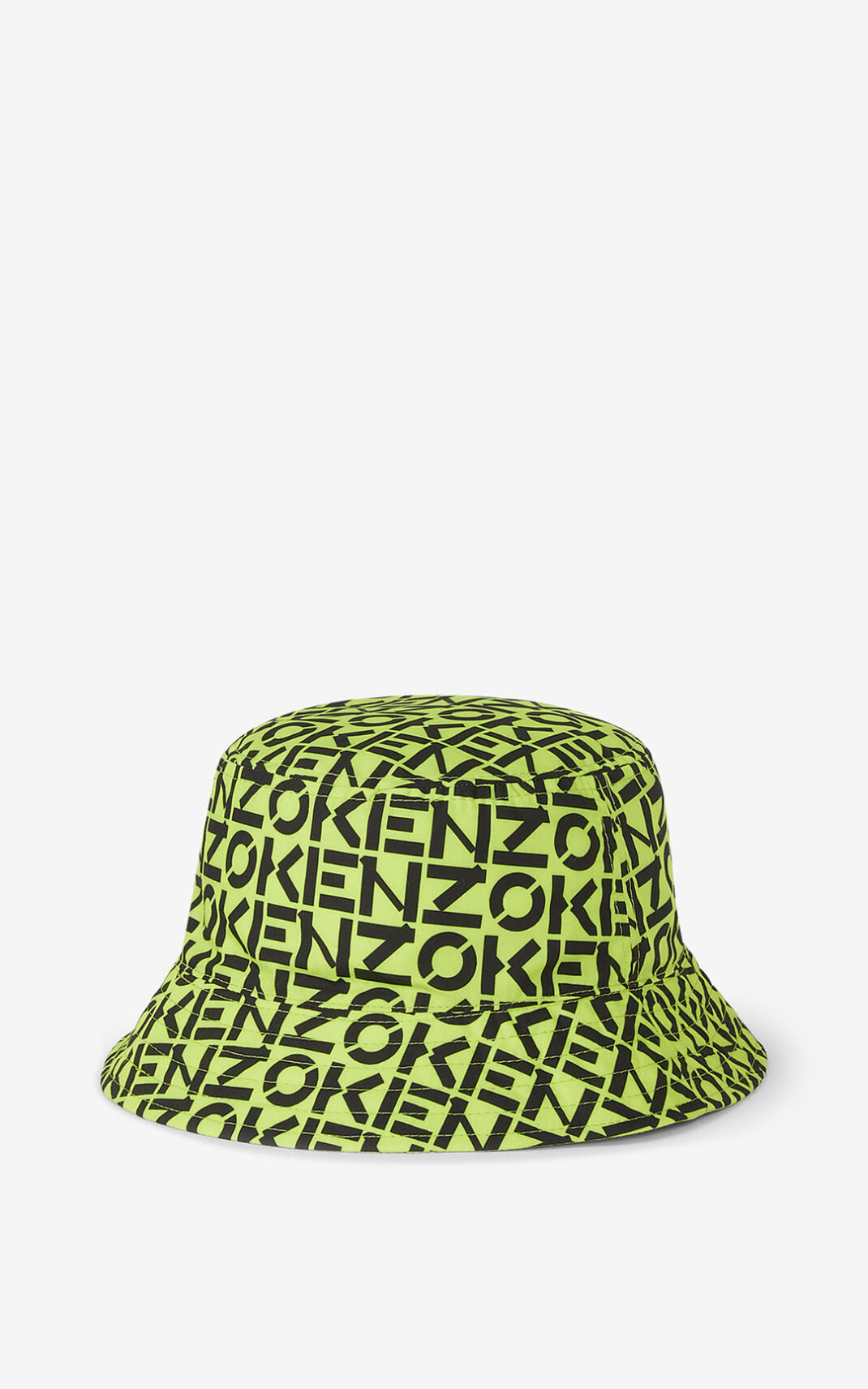 Gorro Pescador Kenzo Reversible monogram Hombre Verde Claro LIK245798